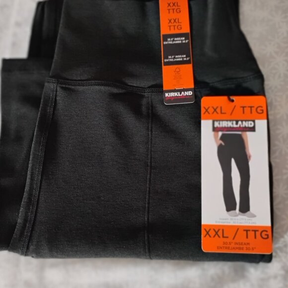 Women's Kirkland Signature Brushed Flare Pants Size xxl NWT - Picture 1 of 5
